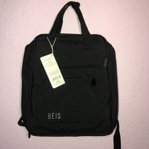 BÉIS The Expandable Backpack in black